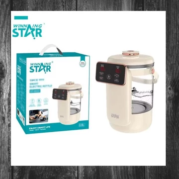 Winning Star – Încălzitor electric de apă portabil cu ecran LED, 1350W, 2,5 litri – Model ST-6033