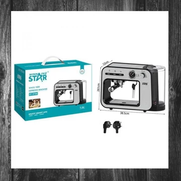 Espressor Winning Star din oțel inoxidabil, 15 bari – model ST-9706
