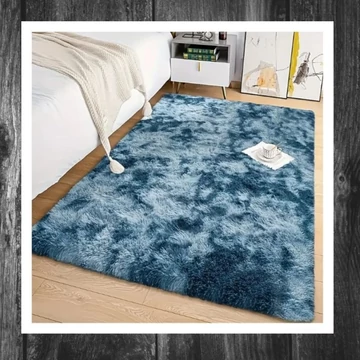 SOFTELLE Covor Pufos Albastru Închis 60x160 WX563172sk