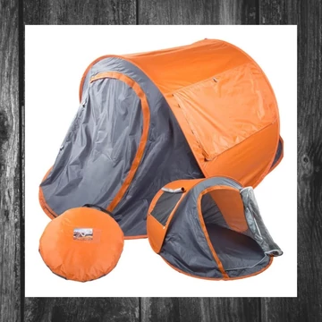 Cort de plajă mare, pliabil, închis, cu protecție UV – Model ZT14529_P