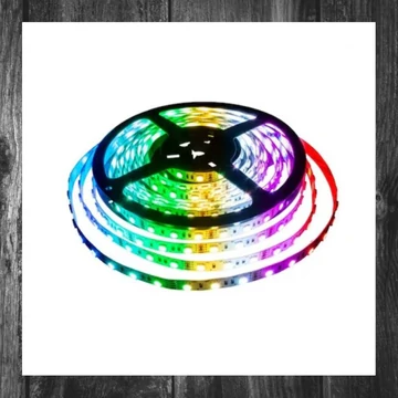 Bandă LED colorată de 5 metri