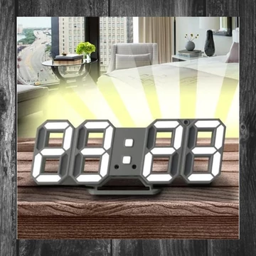 Ceas digital de masă cu display LED DS-6609 ABC960