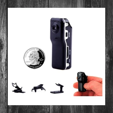 Cameră Micro DV Sportivă cu Accesorii Multiple HOLM7398