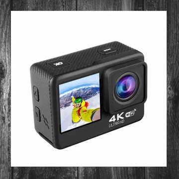 ExtremeVision G80 Cameră sport cu două ecrane și rezoluție 4K, cod HOLM7400