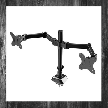 Suport pentru două monitoare, 14-27" holm8269