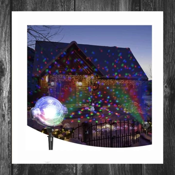 Proiector LED pentru efect de ninsoare colorat CPS-001