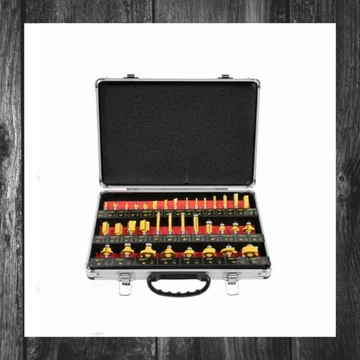 Set de 35 freze pentru router Flinke FK270401