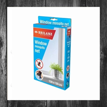 BRILANZ szúnyogháló 150 x 130 cm szalaggal 5,6 m 43GT12102BR