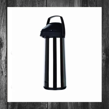 BANQUET CULINARIA rozsdamentes acél termosz pumpával, 1,9L, fekete 4819KSA0B-A