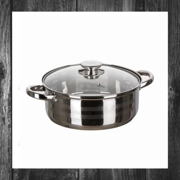BANQUET Rozsdamentes acél serpenyő LIVING 6.6 l 48721973-A