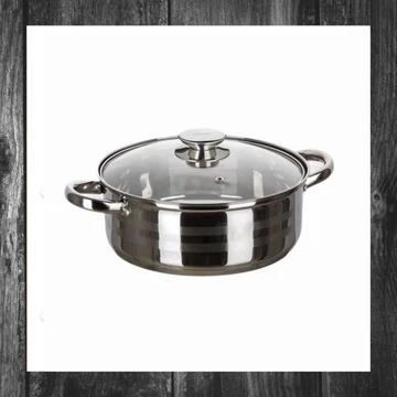 BANQUET Rozsdamentes acél serpenyő LIVING 8,4 l 48721976-A