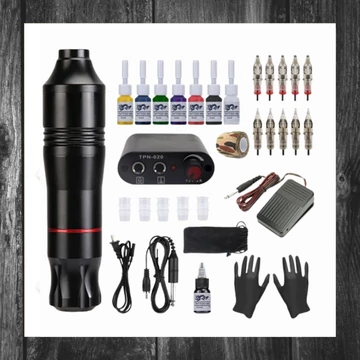 Set tatuaj complet cu cerneală pentru practică holm8423