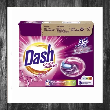 DASH mosókapszula 3 az 1-ben színes ruhák mosásához, 12 db 9021258