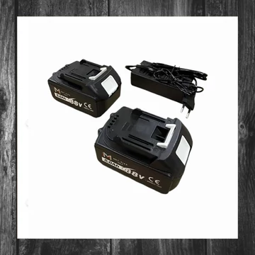 Set 2x Acumulatori Li-ion Universali 88V + Încărcător – MAT-RIXX MTX-288