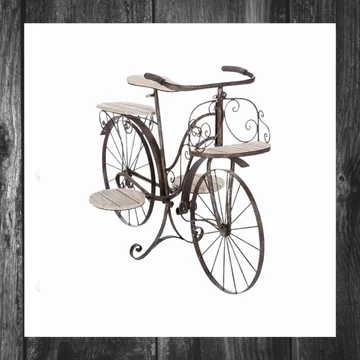 Yuma, suport de plante în formă de bicicletă, 59 cm – 124880