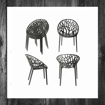 Scaun Forest, gri închis, aprox. 79 cm – 44996