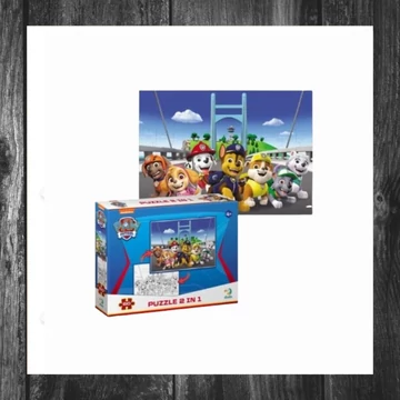 Puzzle 2 în 1 Paw Patrol – 60 piese 664-0200162