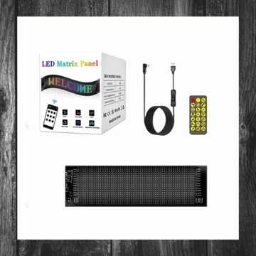 Panou LED Matrix – ecran RGB flexibil, extra lung – KE25-197