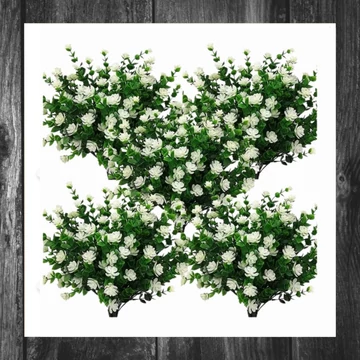8 pachete flori artificiale colorate - alb RY2886290-2