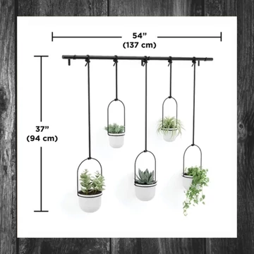 Umbra Triflora – Suport suspendat pentru ghivece, alb – 1001201930