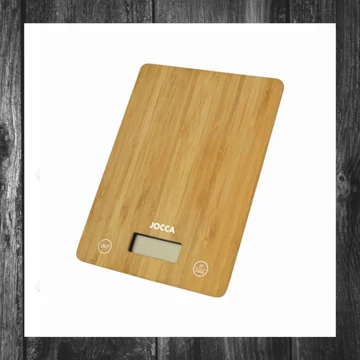 Cântar de bucătărie electronic Jocca | Afișaj LCD, capacitate max. 5 kg – 303202300004
