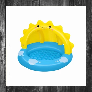 Bestway Sunny Days piscină gonflabilă pentru copii cu umbrar 52637