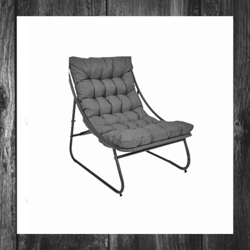 Fotoliu de grădină Dolce Vita, culoare antracit – HDO0375