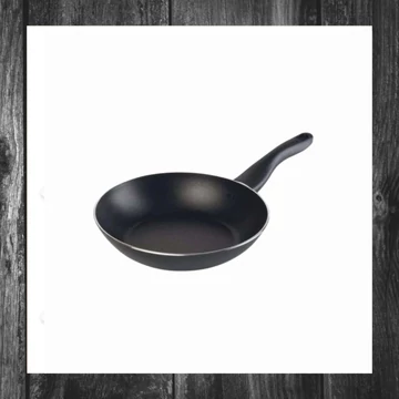 Tigaie din aluminiu CUISINO 24 cm, antiaderentă, neagră 84749006