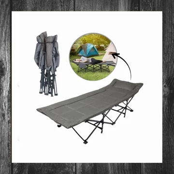 Pat de camping pliabil 187 × 68 cm – AR05SZ