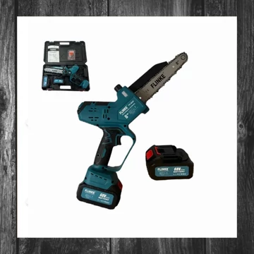 Flinke FK-8040 fierăstrău electric cu lanț, 68V, cu 2 acumulatori, ungere automată și afișaj LCD