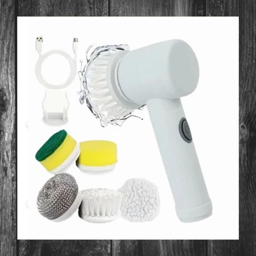 Set perie electrică de curățare 5-în-1 reîncărcabilă LH405792