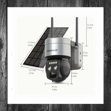 Cameră de supraveghere PTZ HD 6MP cu zoom hibrid 8X LQ32586