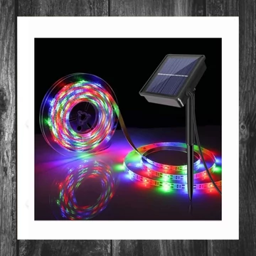 Bandă LED solară impermeabilă 5M – SMD 5050 – NF-5050