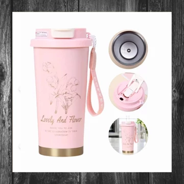 Cană termos elegantă Lovely Pink 550 ml BD28WZ2