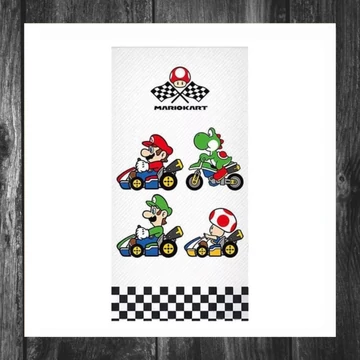 Prosoape de baie Super Mario Grand Prix, prosop de plajă 70x140cm CBX231002MK