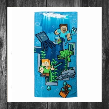 Prosop de baie / plajă Minecraft Dive 70x140 cm CBX2452634MC