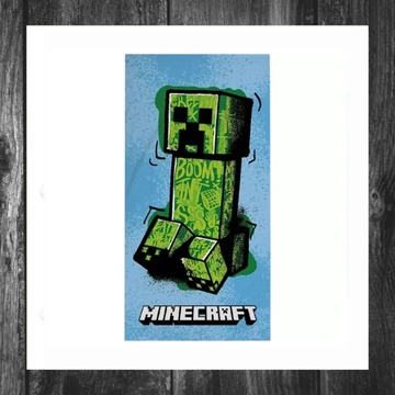 Prosop de baie Minecraft, prosop de plajă 70x140 cm EWA437MNC