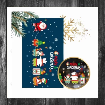 Sticker de Crăciun pentru fereastră – 30 × 45 cm NKD25