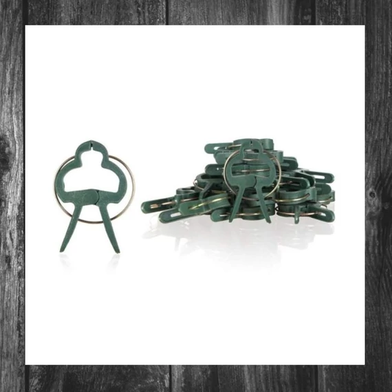Set cleme pentru fixarea plantelor, 4 x 2,6 cm, 25 bucăți – 06995221