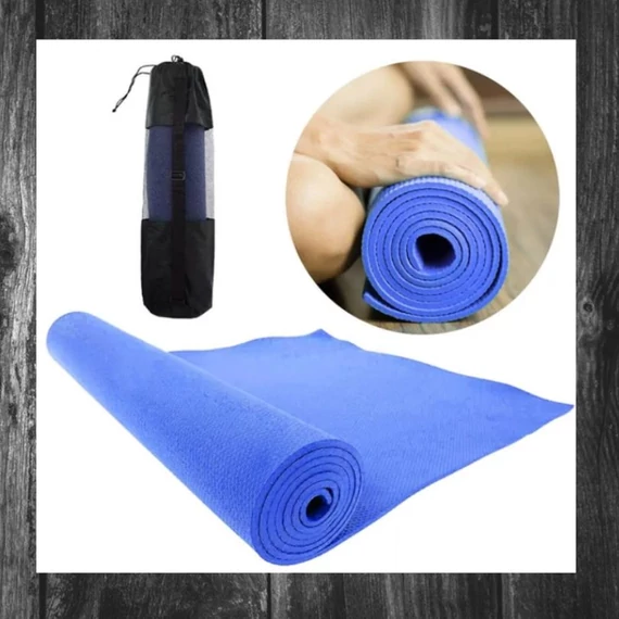 Saltea de Yoga cu Husă Cadou, Albastră – HOP1000972
