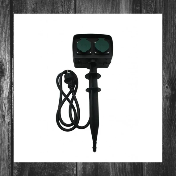 Priză de grădină Benson Electric cu țăruș și temporizator 011323