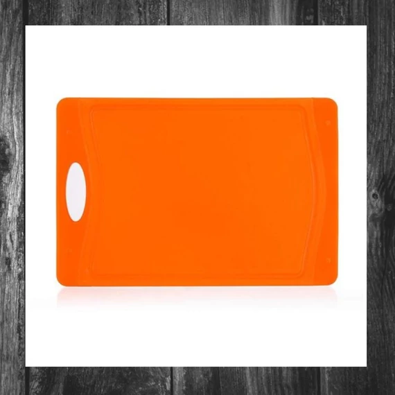 Tocător din plastic Banquet, portocaliu, 29 x 19,5 x 0,85 cm – 12FH9016O
