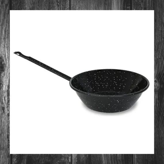 Tigaie pentru Paella cu Mâner Emailat de 22 cm, Model 13377
