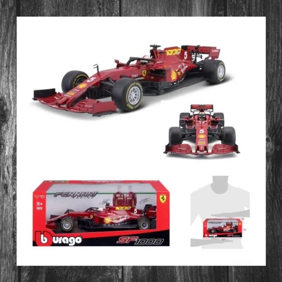 Bburago 1:18 Ferrari Racing F1 2020 – Tuscan GP – SF1000 Nr.5 Sebastian Vettel, 168080
