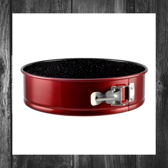 Perfect Home Metal Red Line – Formă de tort cu clemă, 26 cm – Model 19124