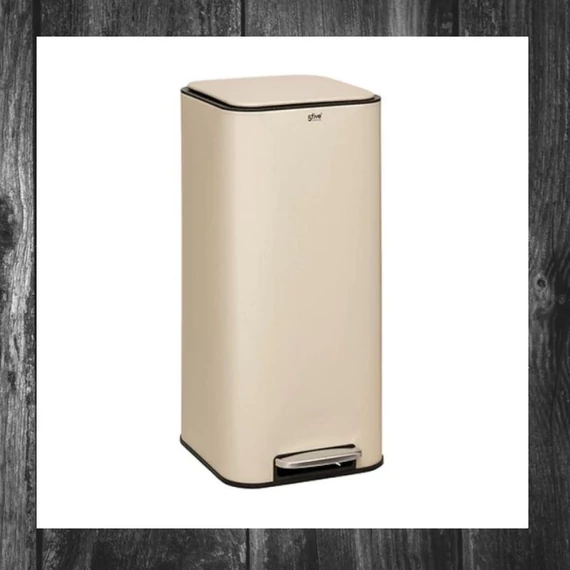 Coș de gunoi 30L, bej – 206702D
