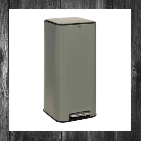Coș de gunoi 30L, delta verde – 206702E
