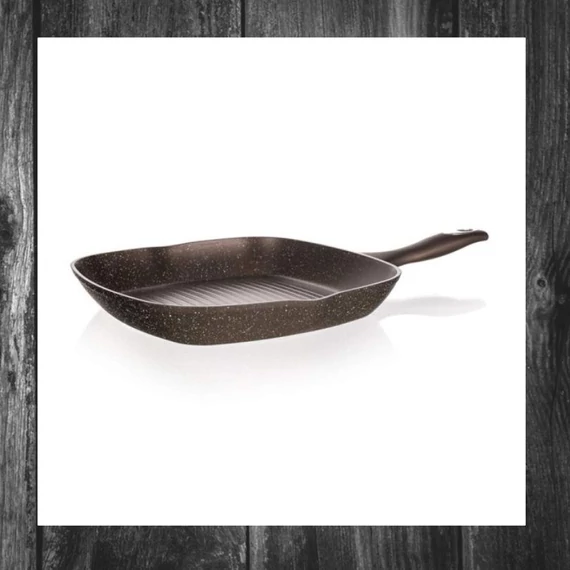 BANQUET – Tigaie grill antiaderentă, 28 x 28 cm, maro închis – 40055228