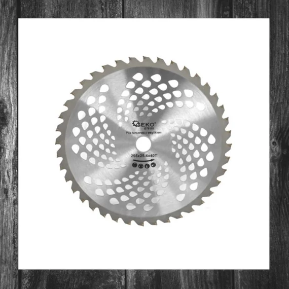 Lamă de tăiat pentru cositoare cu fir, 255mm, 40T