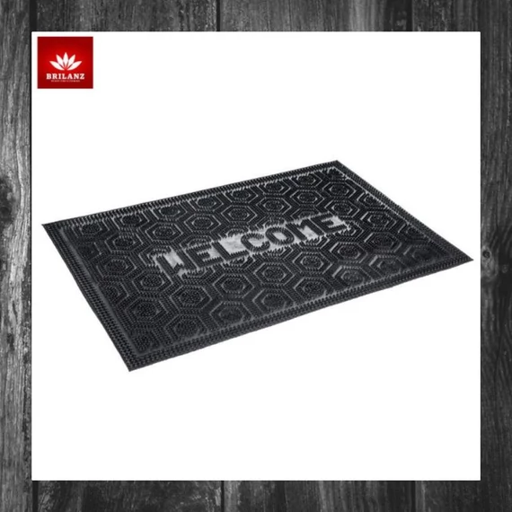 BRILANZ Preș din cauciuc 45 × 75 cm – model WELCOME – 43987103
